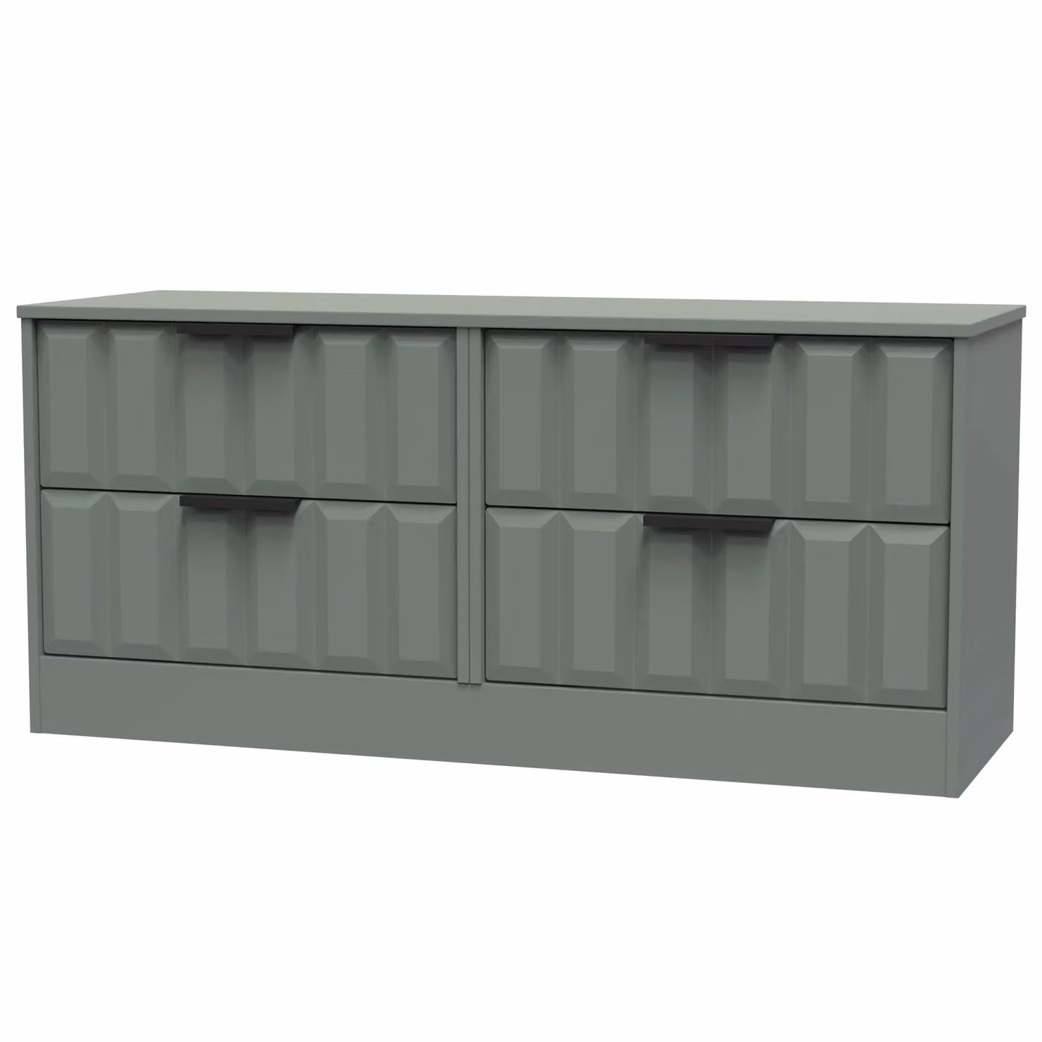 Ready Assembled 2 U Seattle 4 Drawer Bed Box in Pale Green – 2