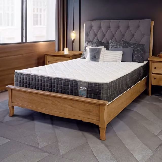 Limoge Cloud Single Medium Pillow Top Pocket Sprung Mattress in White