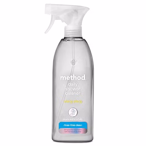 Method Daily Shower Cleaner Spray, White, 828ml