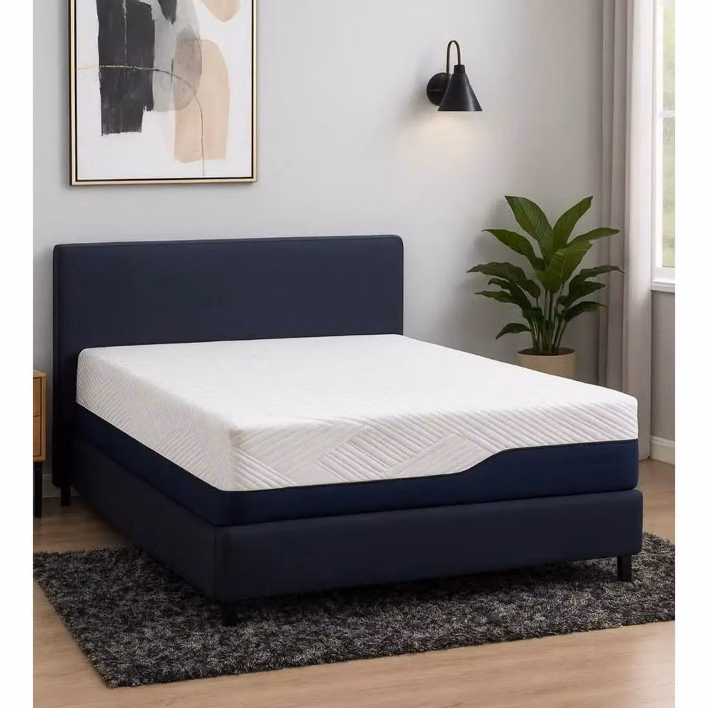 Artesa KDMD Orthopaedic Medium Firm King Size Mattress in White, W: 150 cm, D: 200 cm, H: 25 cm – 2