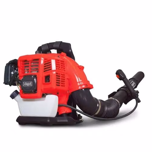 Scheppach LB5200BP Backpack Leaf Blower with 1.9 HP 2-Stroke Petrol Engine in Red and Black – 1