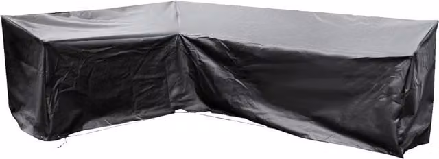 Cozy Bay EZBreathe XL Left L Shape Corner Sofa Cover in Black