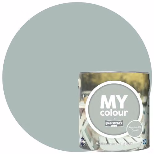 Johnstone's MY Colour Luxurious Durable Matt Paint in Blue Grey, 2.5L – 1