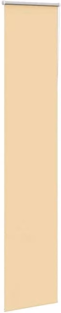 Berkfield Home Blackout Roller Blind in Beige, Thermal Insulating Polyester, W: 50 cm, H: 210 cm