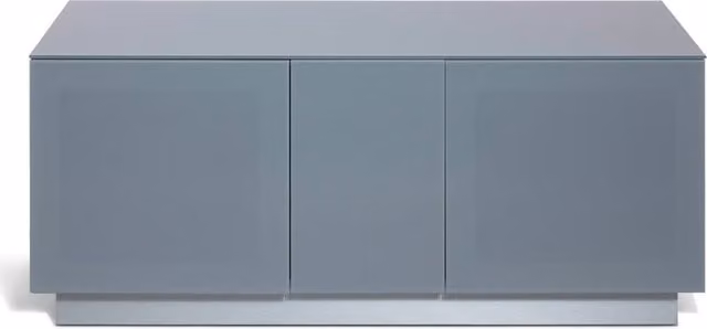 Alphason Element XL Modern Matt Grey TV Stand, Width: 125 cm