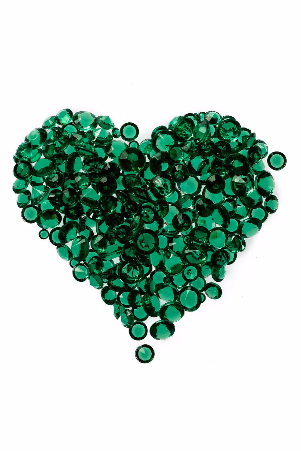 Neel Blue Acrylic Rhinestone Table Confetti Scatters, 6000 Pieces in Emerald and Blue – 2
