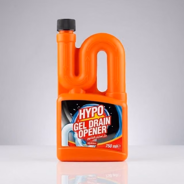 Bedsland Gel Drain Opener Fast Clog Remover for Sinks and Pipes, 750ml, Orange – 1