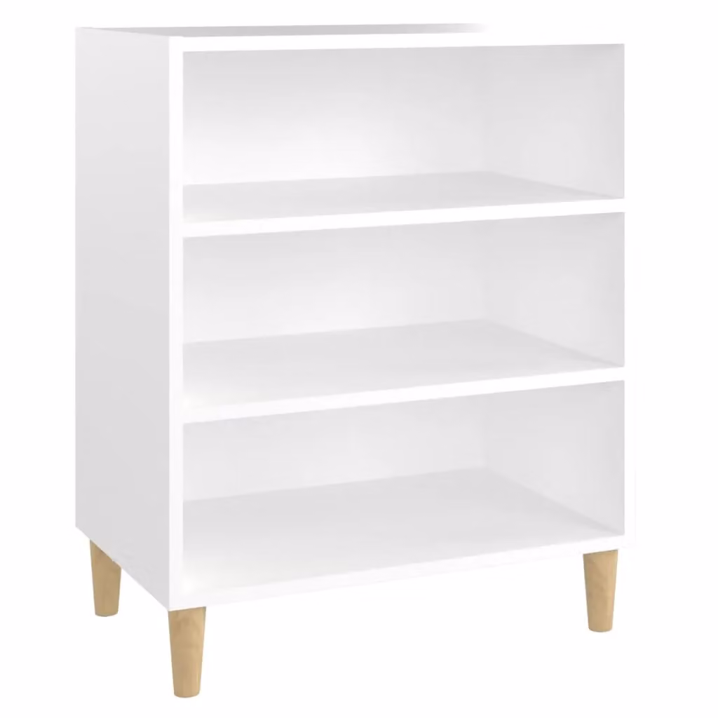 Berkfield Home White Scandinavian Sideboard in Matt MDF, W/D/H: 57 x 35 x 70 cm – 2