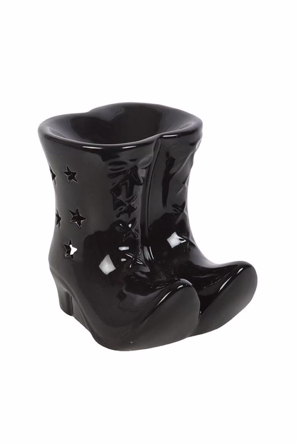 KDMD Black Witch Boots Ceramic Oil Burner and Gothic Tealight Fragrance Diffuser – 2