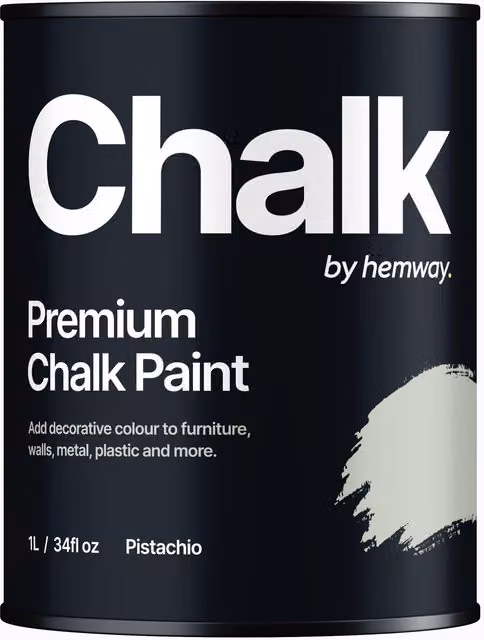 Hemway Chalk Paint Flat Matt in Pistachio Green, 1 l