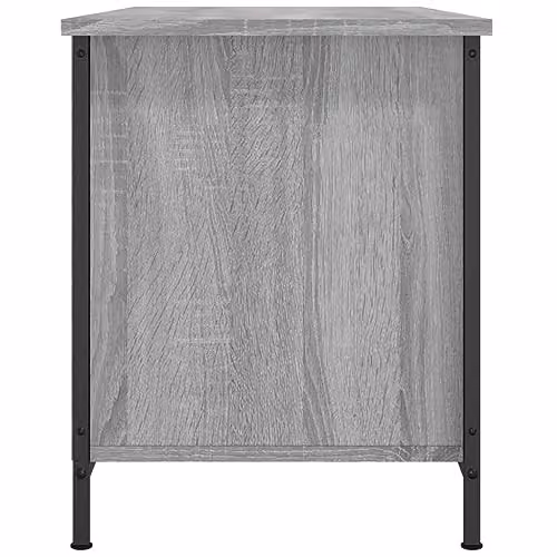 vidaXL Industrial TV Cabinet in Grey, W/D/H: 100 x 40 x 50 cm – 3