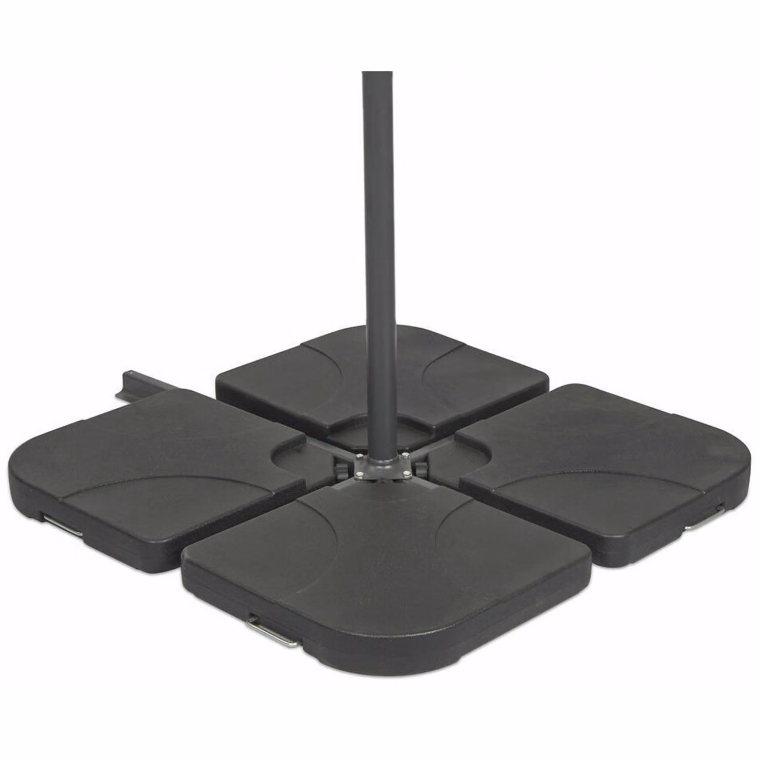 Gr8 Garden 4 Piece Black Banana Cantilever Garden Patio Parasol Base Weights – 2