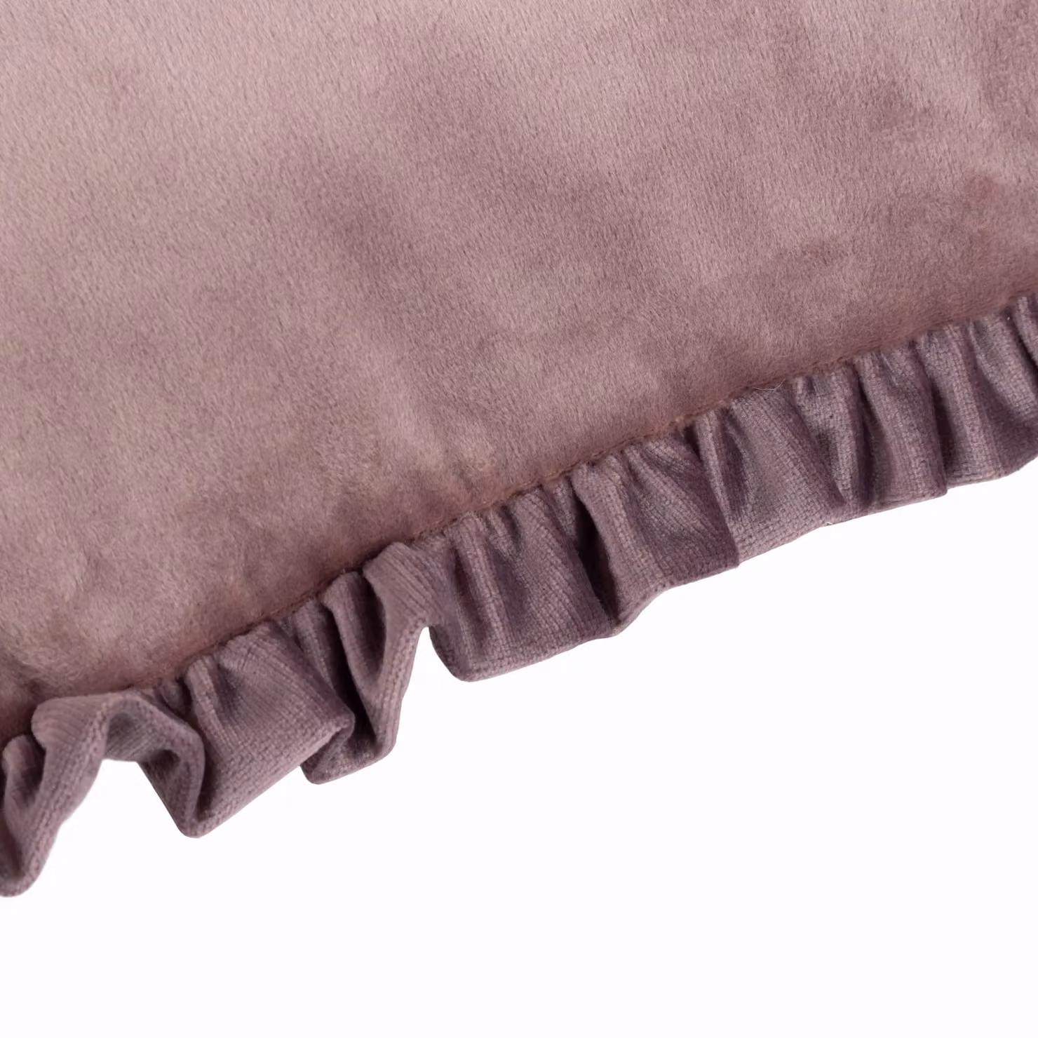 Wylder Tilly Velvet Reversible Rectangular Cushion in Purple, Pink or Grey, W/H: 50 x 30 cm – 3