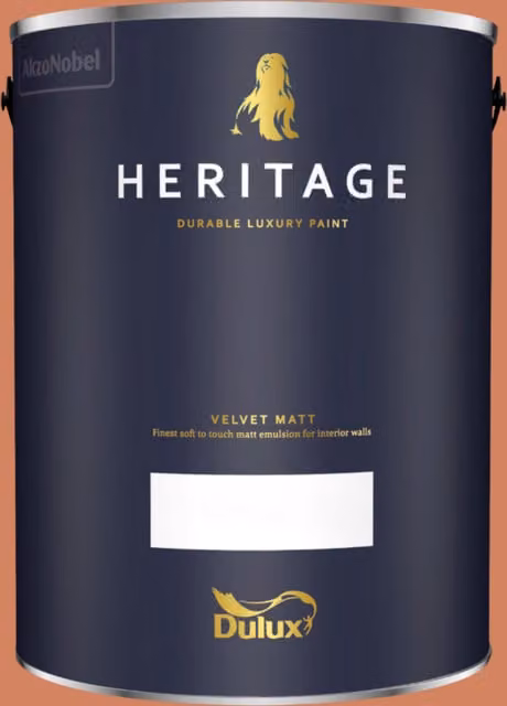 Dulux Trade Heritage Matt Paint in Inca Orange, 5l – 1