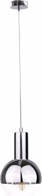 Netlighting Ice Dome Pendant Ceiling Light in Silver, Diameter: 15 cm, E27
