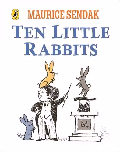 Ten Little Rabbits: A simple, joyful counting book by Puffin, multicolour cardboard and paper book