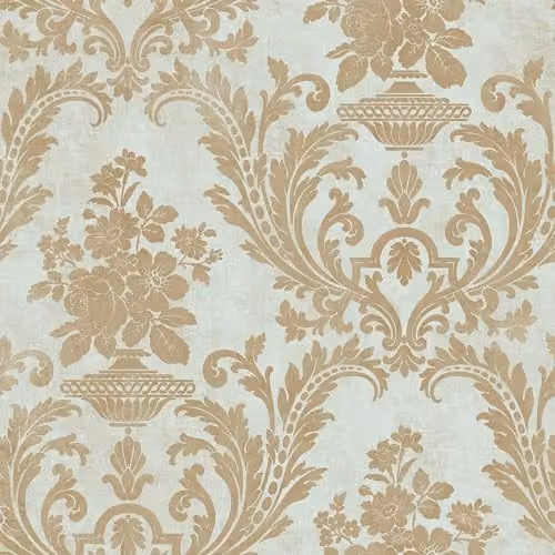 Norwall Galerie Abstract Striped Wallpaper in Brown and Grey
