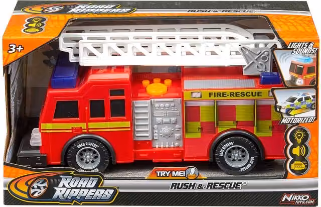 Nikko Red Battery Operated Sensory Fire Truck Vehicle