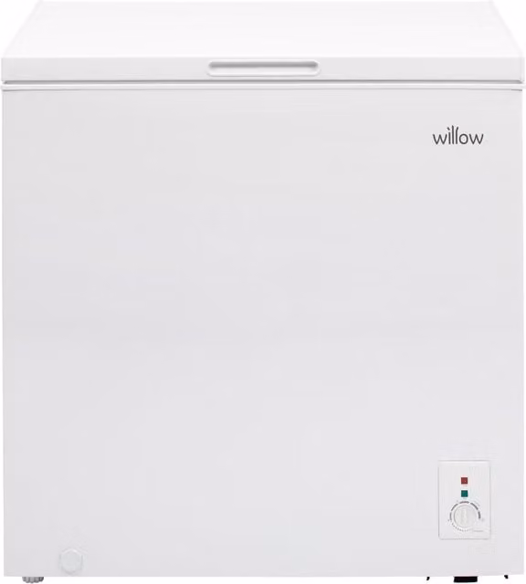 Willow 199 Litre Freestanding Chest Freezer in White