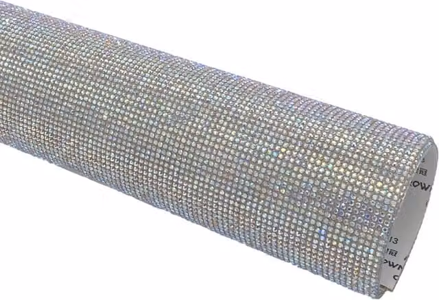 Syntego Rainbow AB Self Adhesive Rhinestone Sheet in Multicolour and White