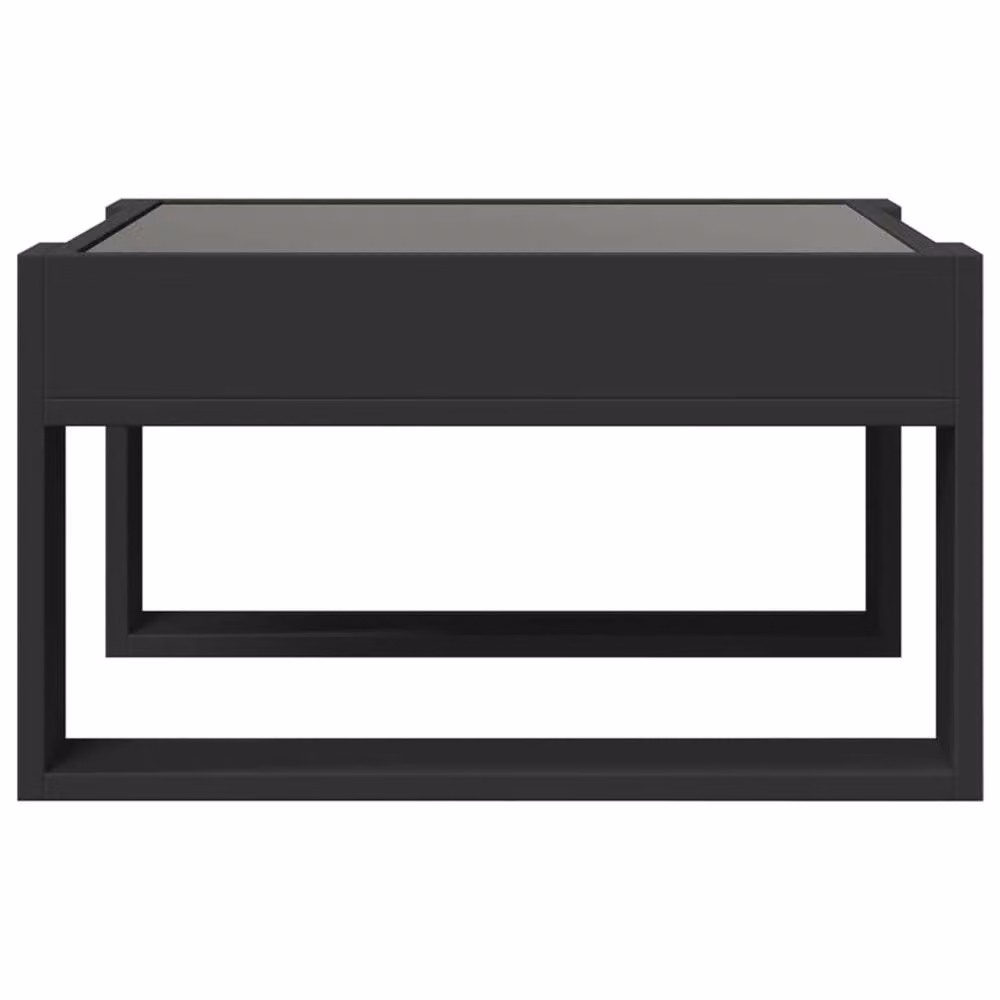 Berkfield Home Infinity LED Decorative Coffee Table, Black, W/D/H: 53 x 53 x 30 cm – 4