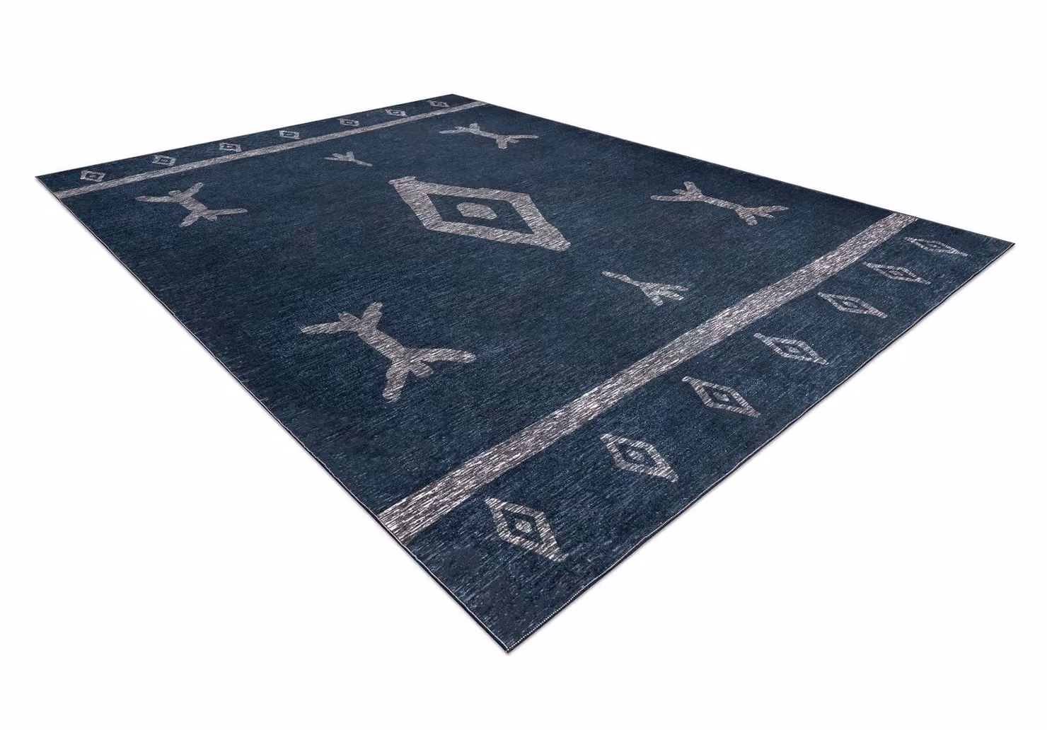 RugsX Antika Ethnic Blue Washable Rug, W: 120 cm, L: 170 cm – 2