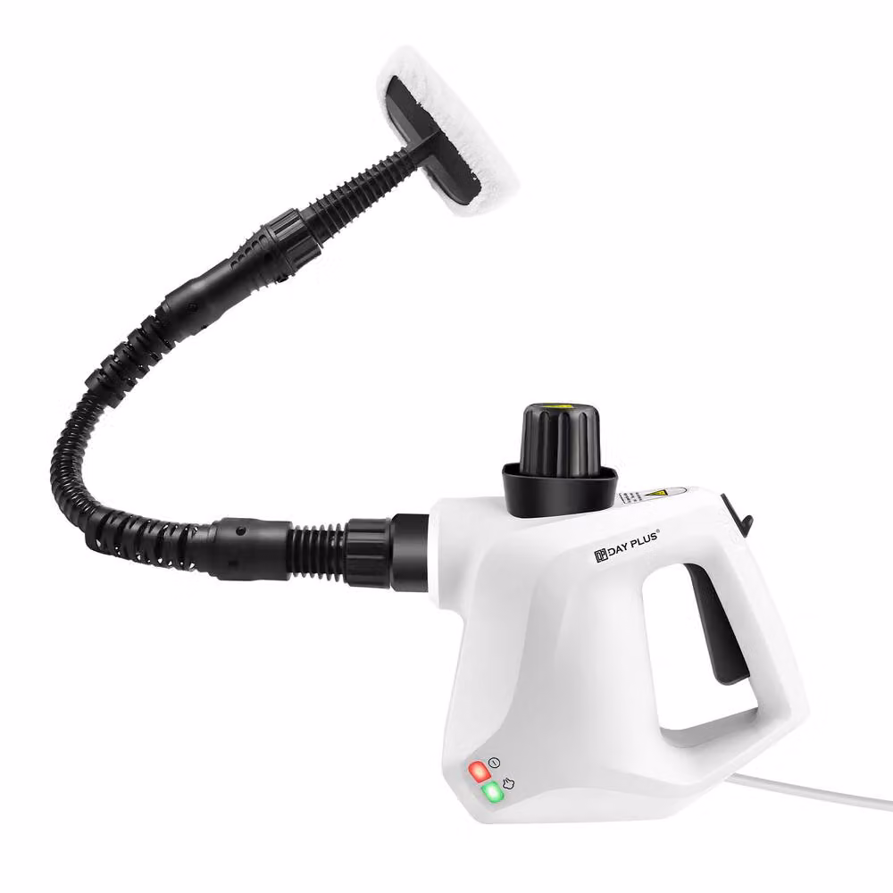 Dragodirect Portable Handheld Steam Cleaner with 7pc Kit, White – 8