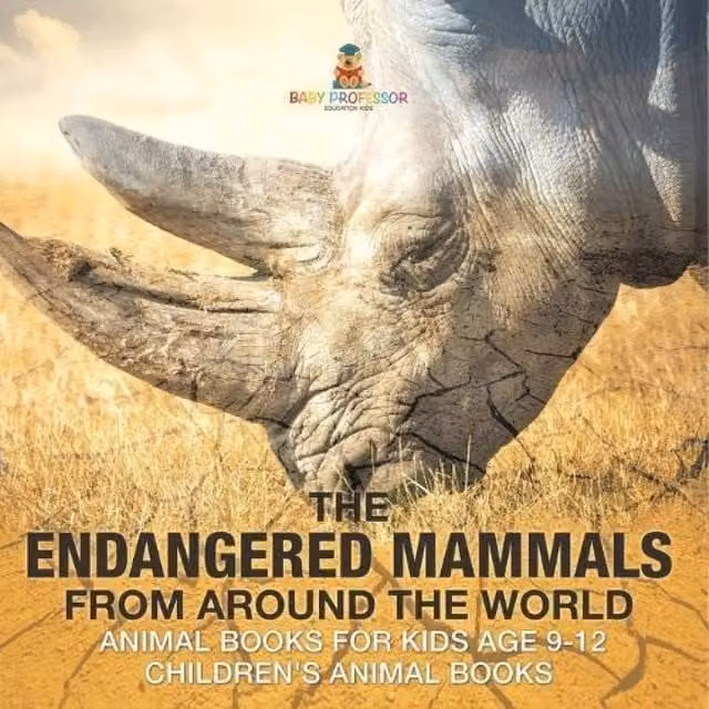 Baby Professor The Endangered Mammals from Around the World Multicolour Childrens Book