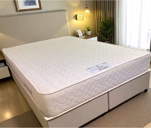 Knight Sleep Ergo Support BackCare Hybrid Mattress, White, W: 80 cm, D: 190 cm