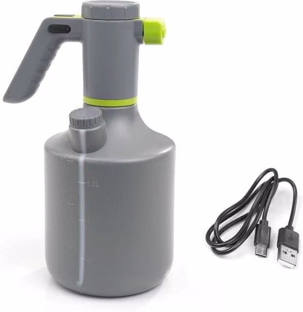 Havendro 2L Electric Garden Sprayer with Rechargeable Battery in Grey