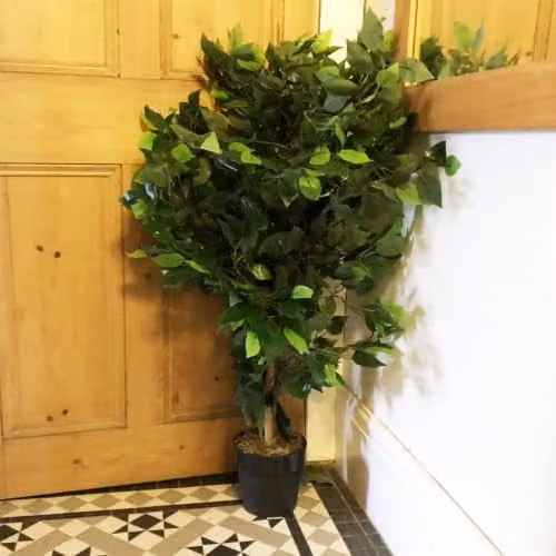Green Leaf Artificial Ficus Tree – 4