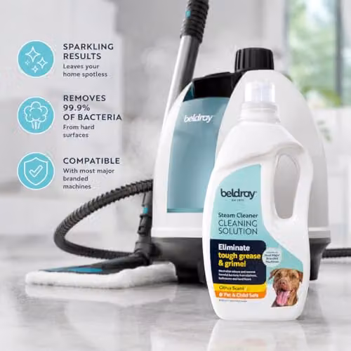Beldray Steam Cleaner Detergent in White – 2