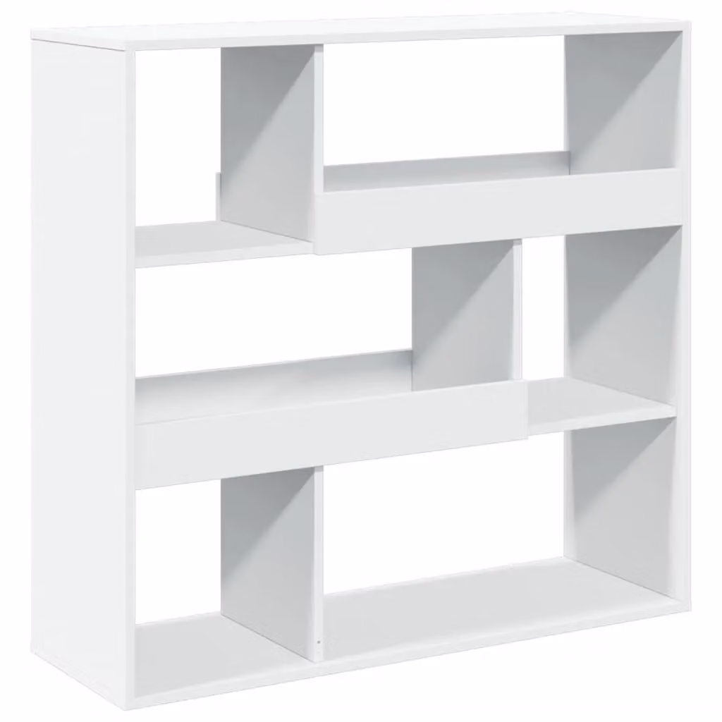 Berkfield Home White Straight Room Divider in Engineered Wood, W/D/H: 100 x 33 x 94.5 cm – 2