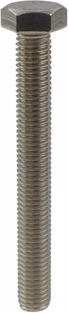 Unifix A2-304 Stainless Steel Hexagon Setscrews, Silver, M5 x 25 mm