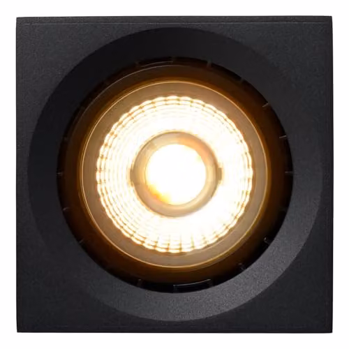 Lucide FEDLER Dimmable Surface Mounted LED Ceiling Spotlight in Black with GU10 Bulb – 3