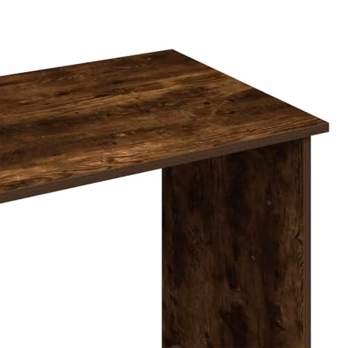 vidaXL Writing Desk in Brown Smoked Oak, W/D/H: 80 x 40 x 75 cm – 6