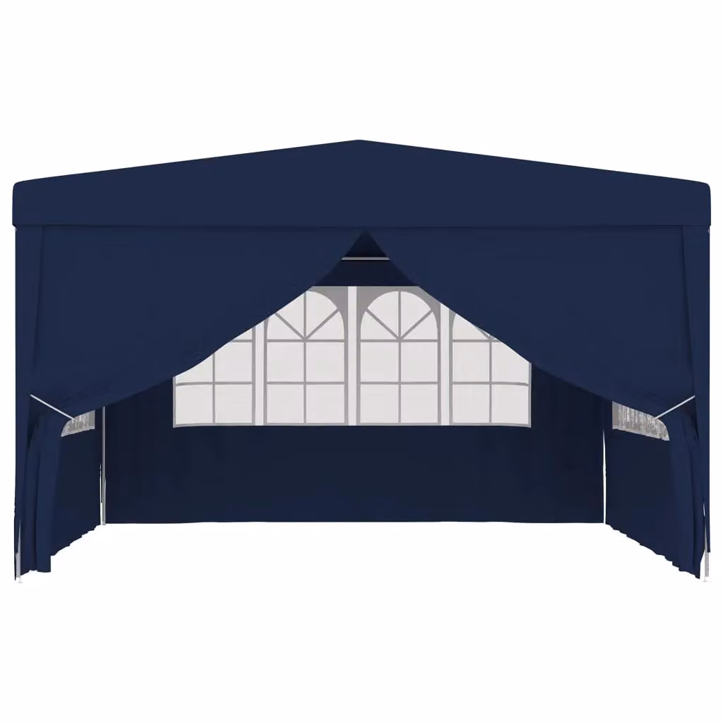 Berkfield Home Professional Party Tent with Side Walls, Blue, 4 x 4 m – 2