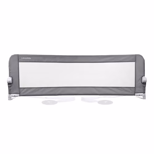 Dreambaby Nicole Bed Guard Rail for Toddlers in Grey, W: 150 cm, H: 50 cm – 1