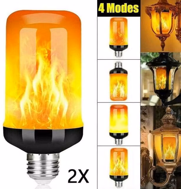 NESTLUNE 3W 96LED Decorative Candle Bulb in Warm Yellow Light – 1