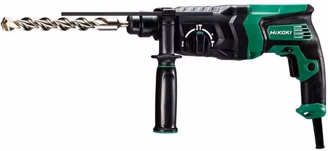 HiKOKI DH26PX2 SDS Plus Rotary Hammer Drill, 830W, 240V, Green