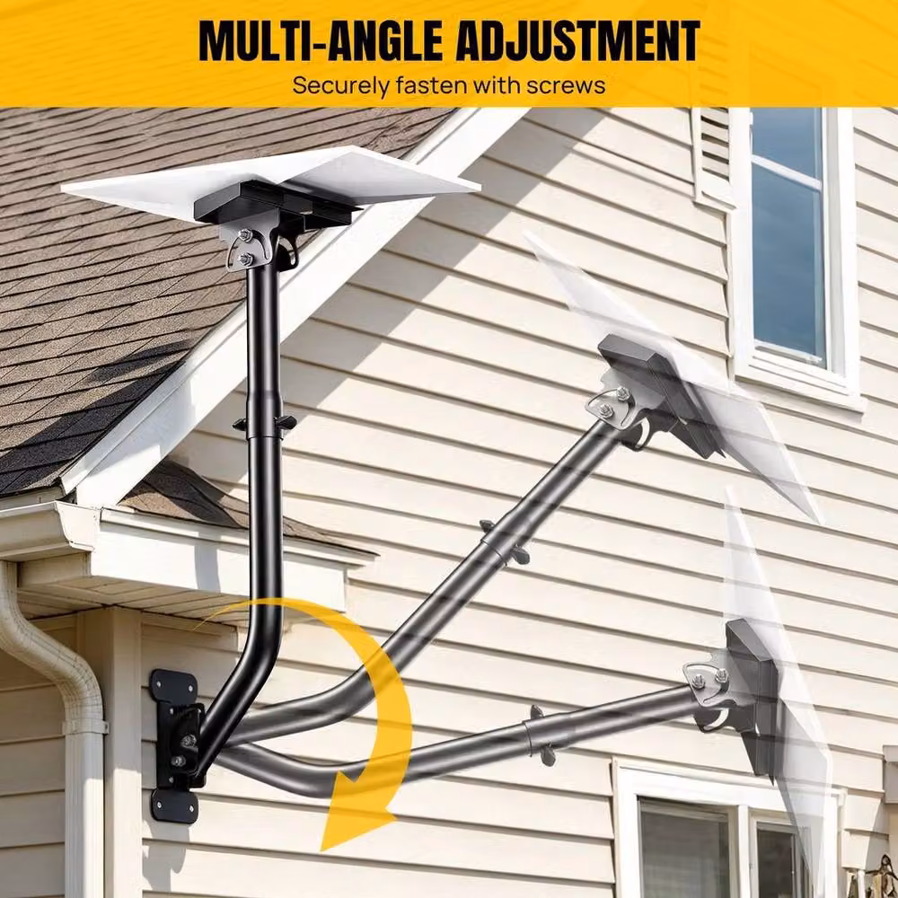 NESTLUNE Adjustable Starlink Gen3 V4 Mount in Black, W: 520 cm, H: 10000 cm – 4