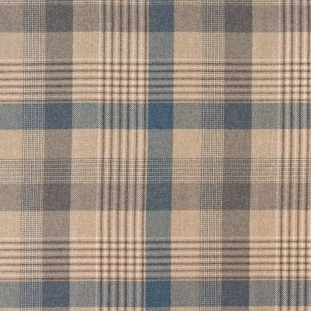 Terrys Katrine Fabric in Blue and Brown