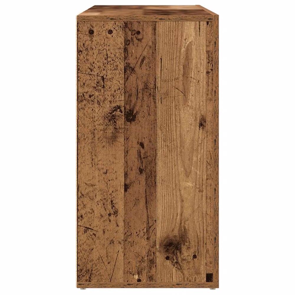 Berkfield Home Rustic Reclaimed Solid Wood Sideboard in Brown, W/D/H: 120 x 36 x 69 cm – 3