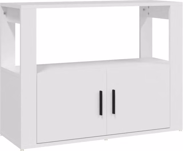 Berkfield Home White Classic Sideboard, W/D/H: 80 x 30 x 60 cm
