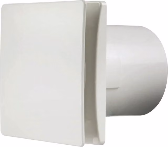 Airvent White Tile Fan with Timer and Humidistat