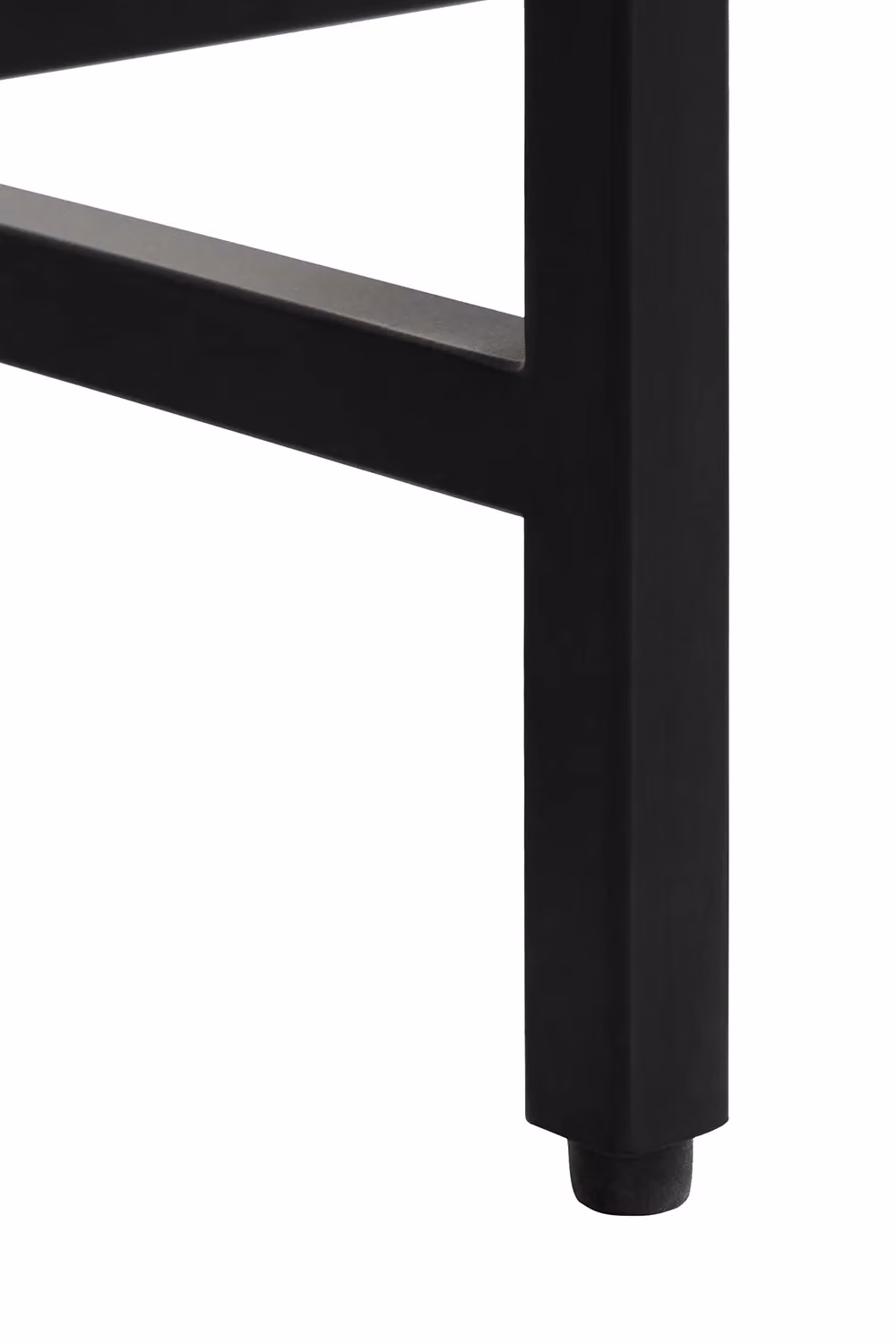 MH London Brockwell Modern Metal Bedside Table with Storage Drawer in Black and Gold – 5