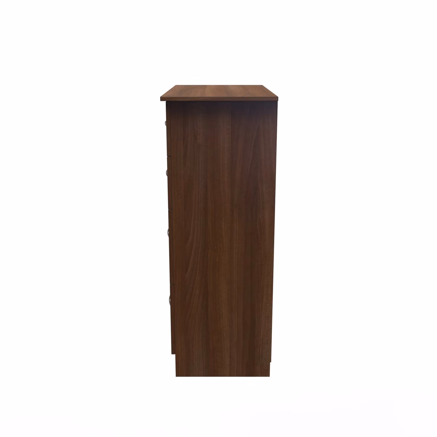 Avon Ready Assembled 4 Drawer Deep Chest in Walnut – 2