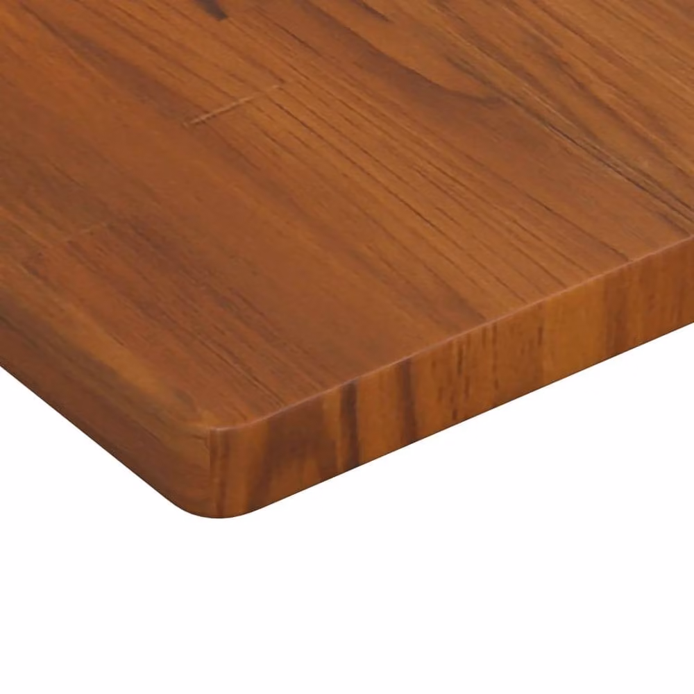 Berkfield Home Wall Mounted Basin Shelf in Brown Oak and Steel – 3