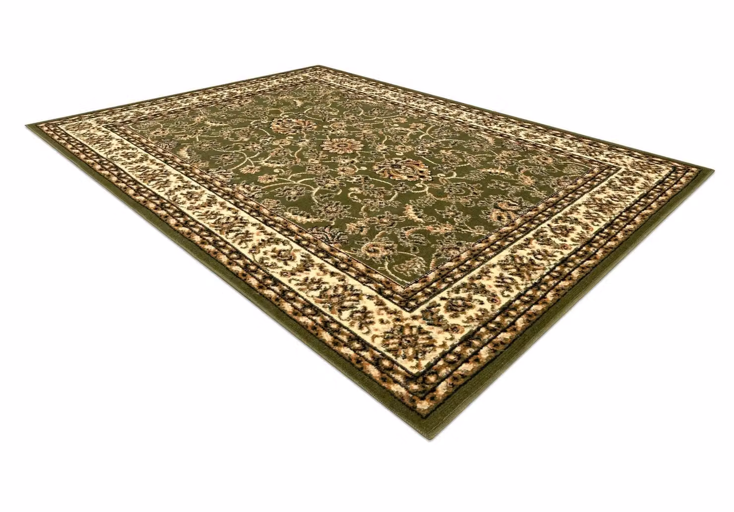 RugsX Morad Abstract Oriental Rug in Green, W: 80 cm, L: 150 cm – 2