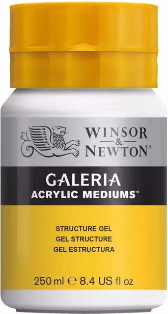 Winsor and Newton Galeria Structure Gel, Transparent, 250 ml